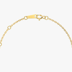 L.DIA 1ct 페어 옐로우 골드 목걸이