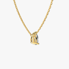 L.DIA 1ct 페어 옐로우 골드 목걸이