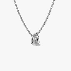 L.DIA 1ct 페어 화이트 골드 목걸이