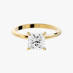 시그니처 프린세스 옐로우 골드 링