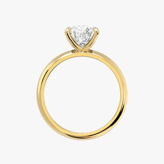 시그니처 프린세스 옐로우 골드 링