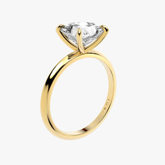 시그니처 프린세스 옐로우 골드 링