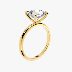 클래식 프린세스 옐로우 골드 링