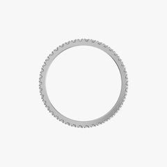 인피니티 화이트 골드 밴드