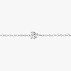 L.DIA 0.3ct 페어 화이트 골드 팔찌