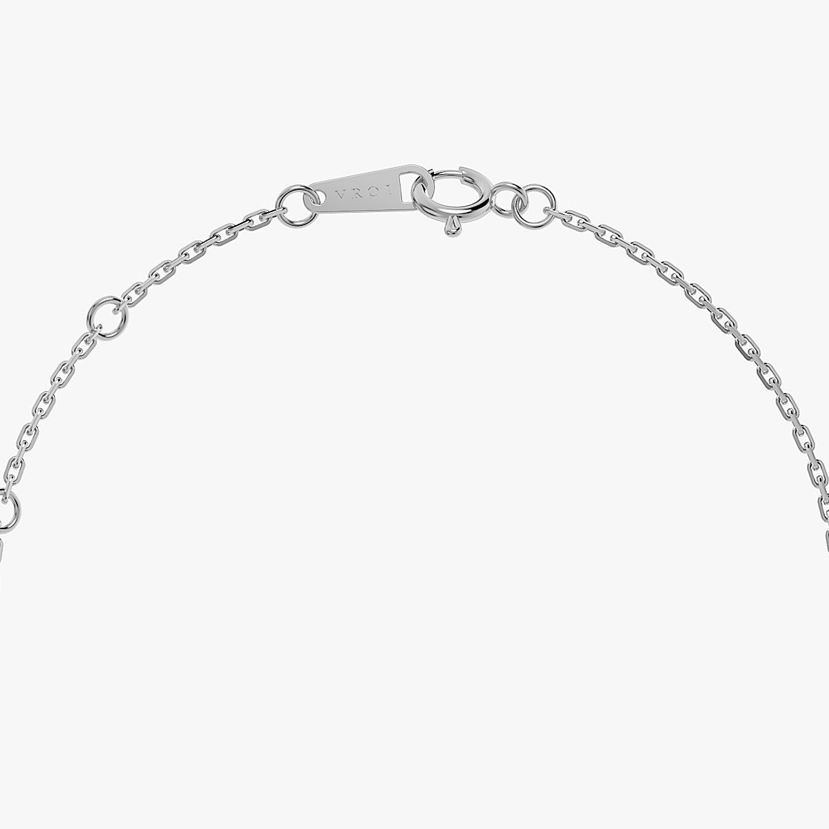 L.DIA 0.5ct 페어 화이트 골드 목걸이
